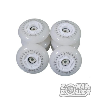 RUEDA ROADSHOW LUZ LED BLANCA 80MM PARA PATINES EN LINEA