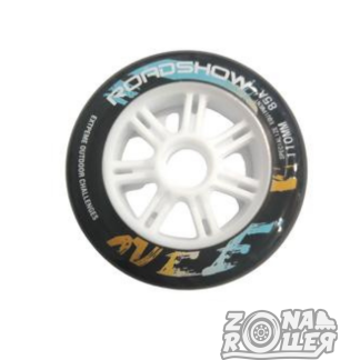 RUEDA 110MM COLOR NEGRO PARA PATINES EN LINEA