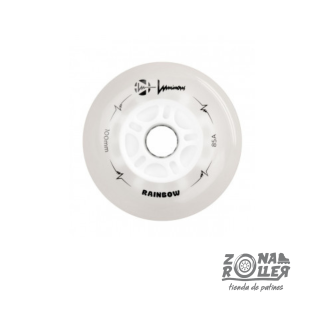 RUEDA LUMINOUS RAINBOW WHITE 100MM-110MM